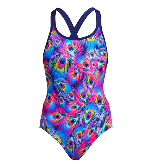 Peacock Paradise - Funkita Eclipse One Piece