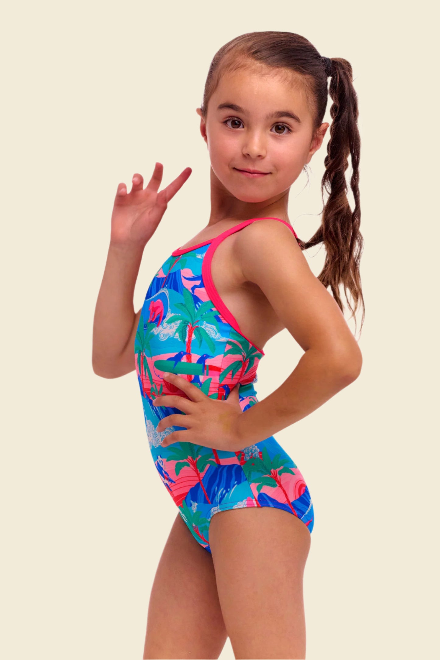 Dudette - Funkita Toddler Girls' Printed One Piece
