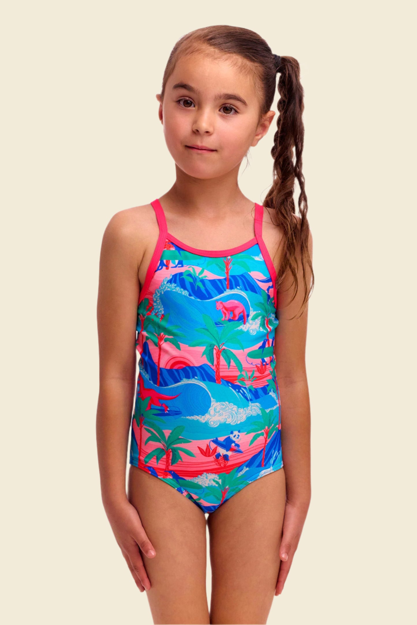 Dudette - Funkita Toddler Girls' Printed One Piece