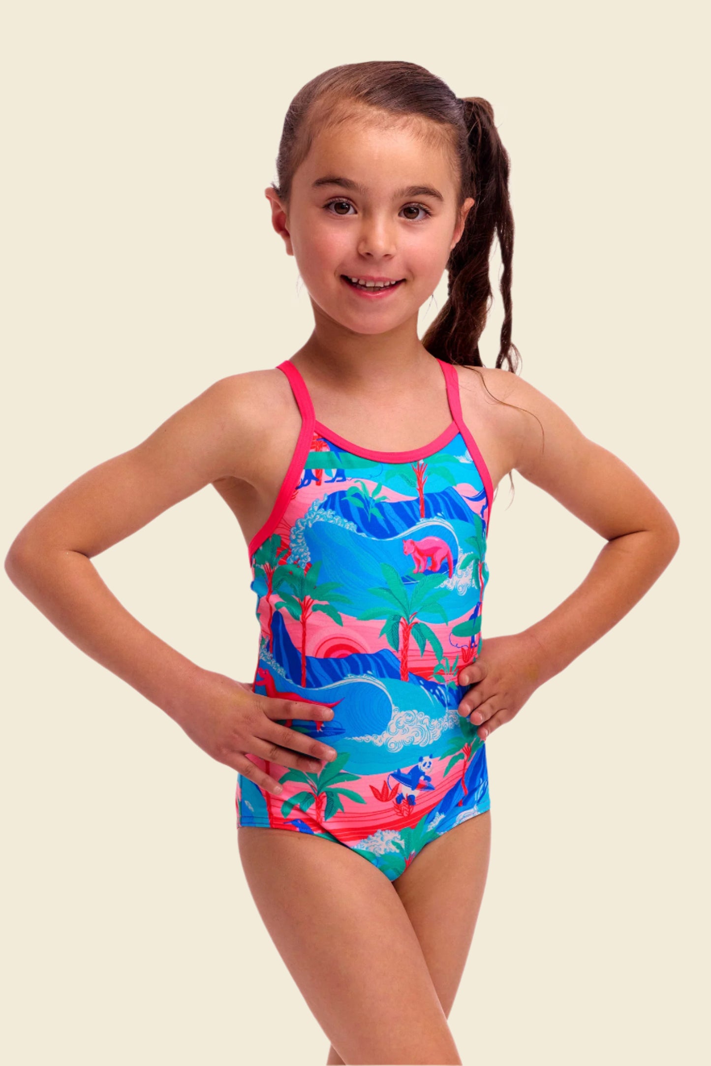 Dudette - Funkita Toddler Girls' Printed One Piece