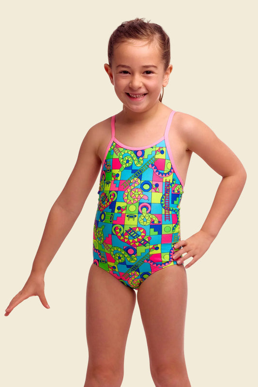 Lakes & Saddles - Funkita Toddler Girls' Printed One Piece