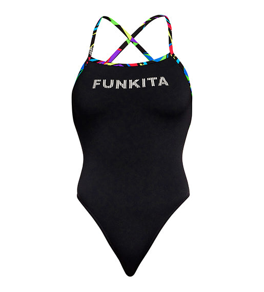 Beat It Black - Funkita Strapped In One Piece