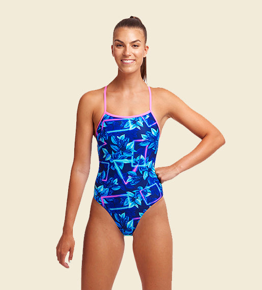 Leaf Laser - Funkita Strapped In One Piece