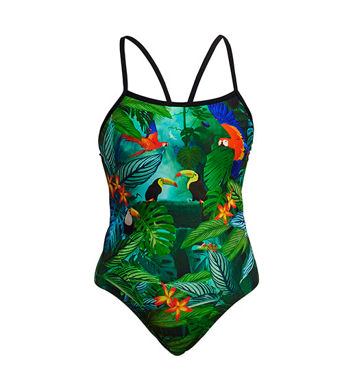 Lost Forest - Funkita Single Strap One Piece