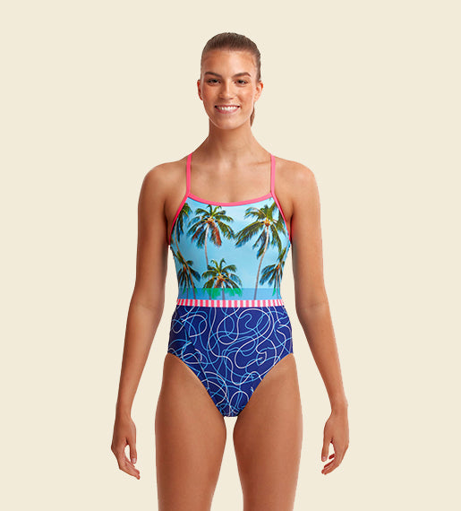 Lunchtime Dip - Funkita Single Strap One Piece