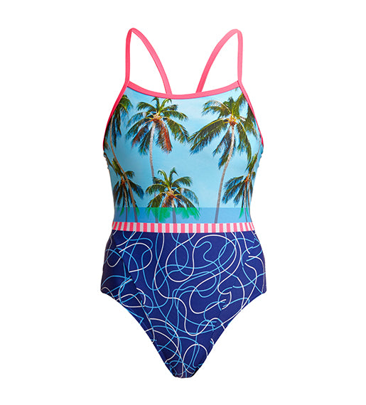 Lunchtime Dip - Funkita Single Strap One Piece