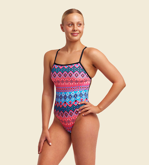 Tinsel Town - Funkita Single Strap One Piece