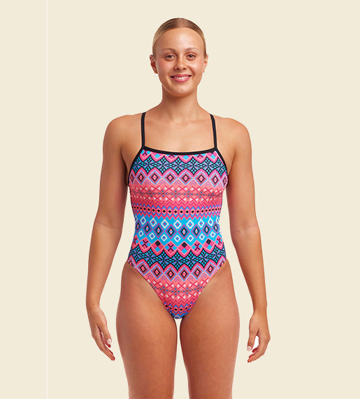 Tinsel Town - Funkita Single Strap One Piece