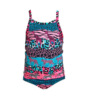 Sac En Maille Funkita Wild Things - Multicolore - Pour équipement De Natation Et Entraînement - 65x49 Cm
