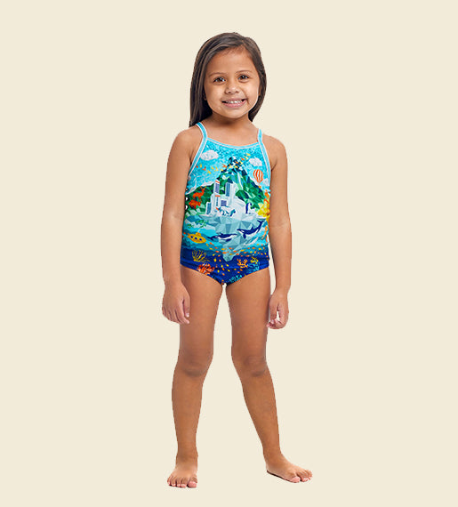 Wildermess - Funkita Toddler Girls' Printed One Piece