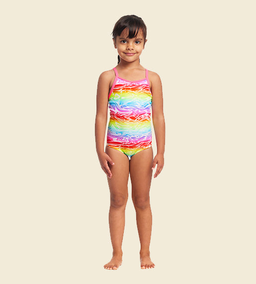 Lake Acid - Funkita Toddler Girls' Printed One Piece
