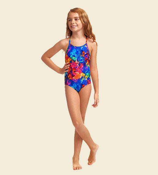 Ocean Galaxy - Funkita Toddler Girls' Printed One Piece