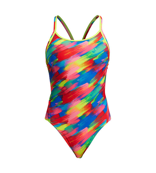 Stroked - Funkita Diamond Back One Piece