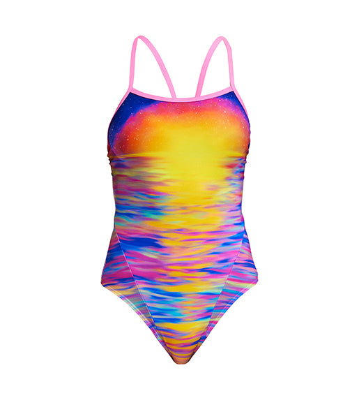 Darkinjung Sunset- Funkita Single Strap One Piece