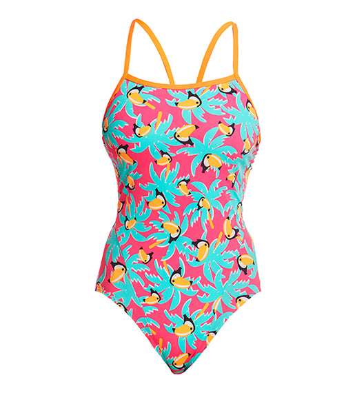 Toucan Tango - Funkita Single Strap One Piece