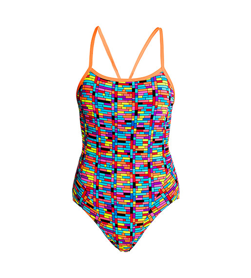 Stacked Up - Funkita Single Strap One Piece
