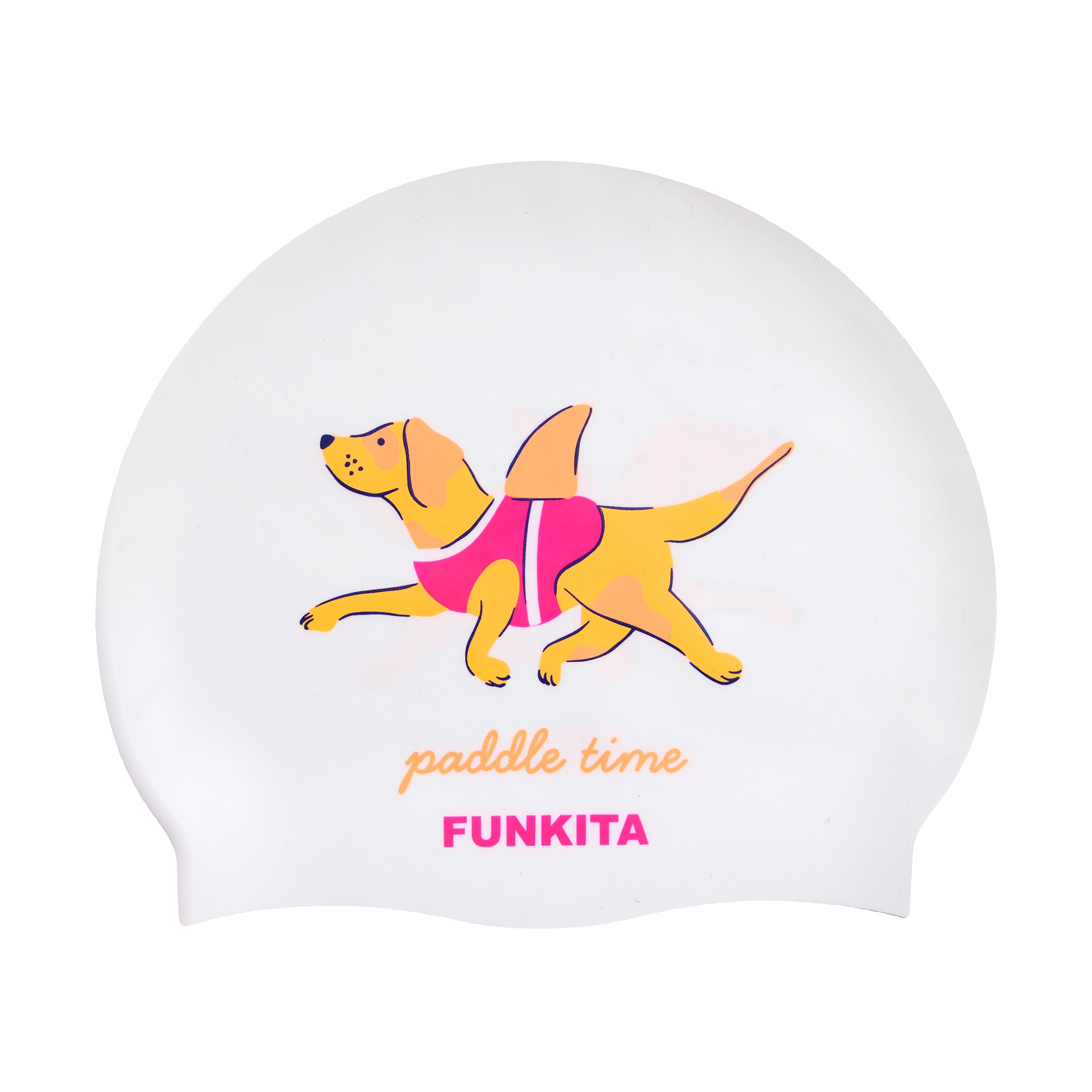 Paddle. Time Paddle Time - Funkita Silicone Swim Cap – Neptune Actives