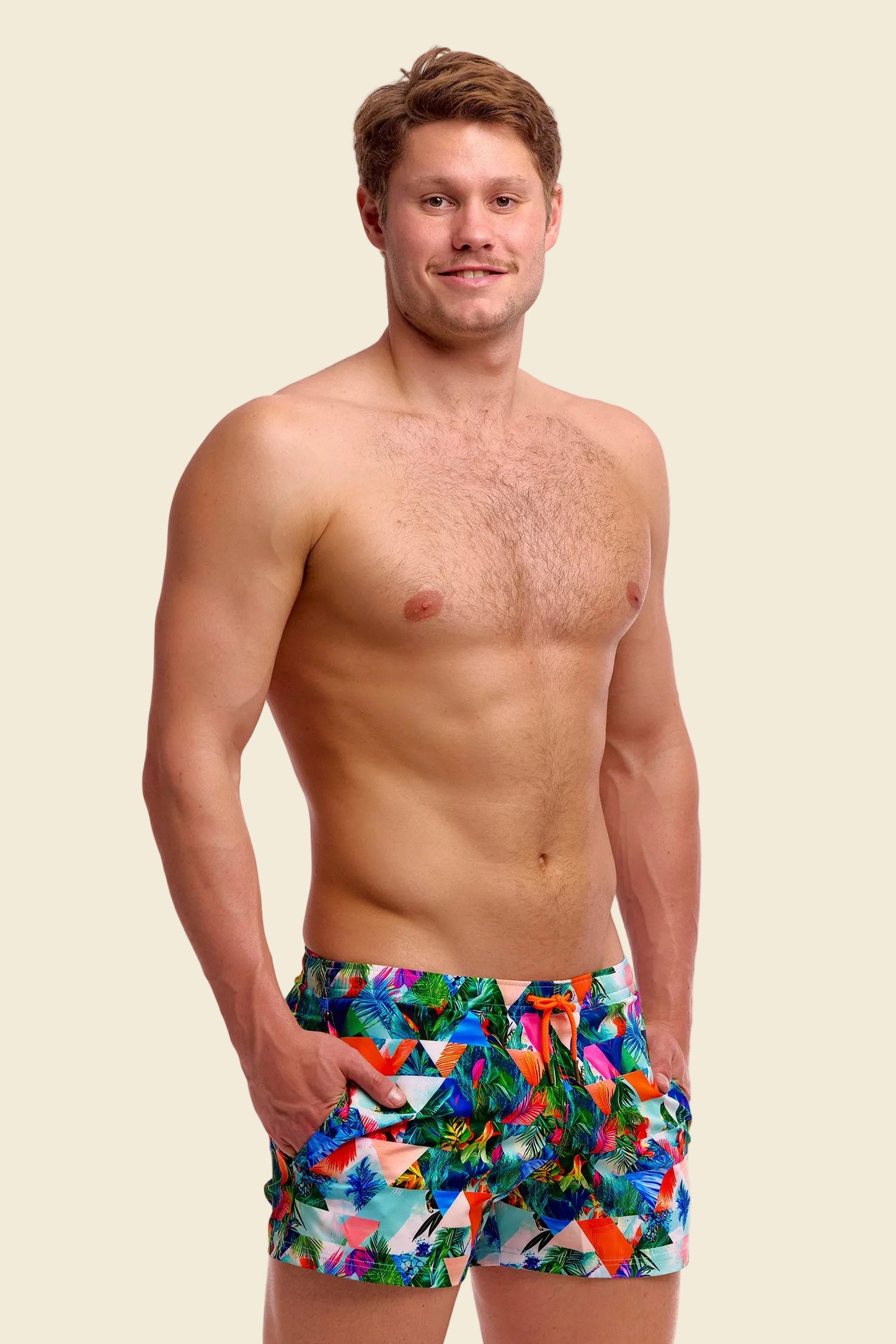 Palm Prism - Funky Trunks Shorty Shorts