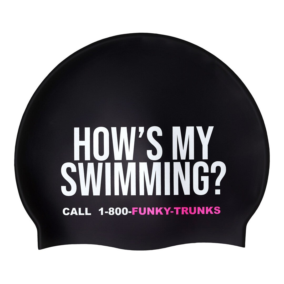 Bad Swimmer - Funky Trunks Silicone Swim Cap