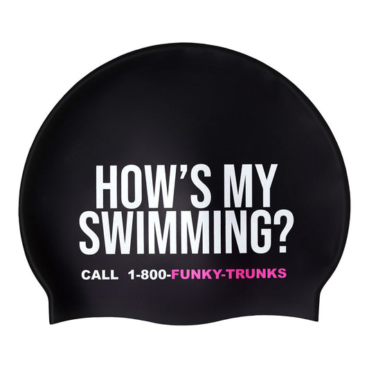 Bad Swimmer - Funky Trunks Silicone Swim Cap