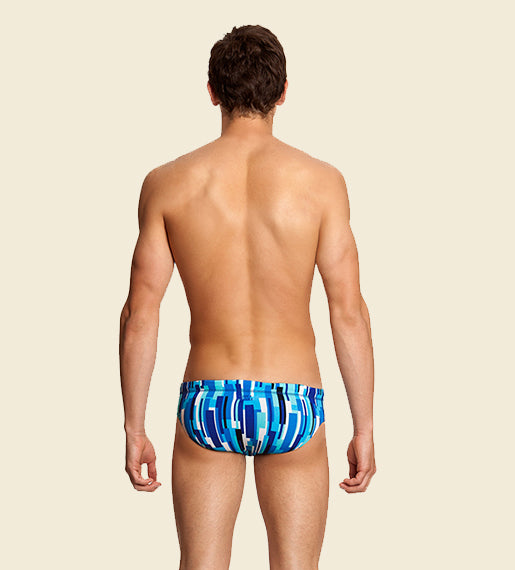 Hail Storm - Funky Trunks Classic Swim Brief