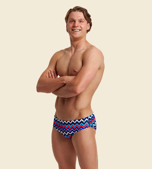 Nautical Mile - Funky Trunks Classic Swim Brief