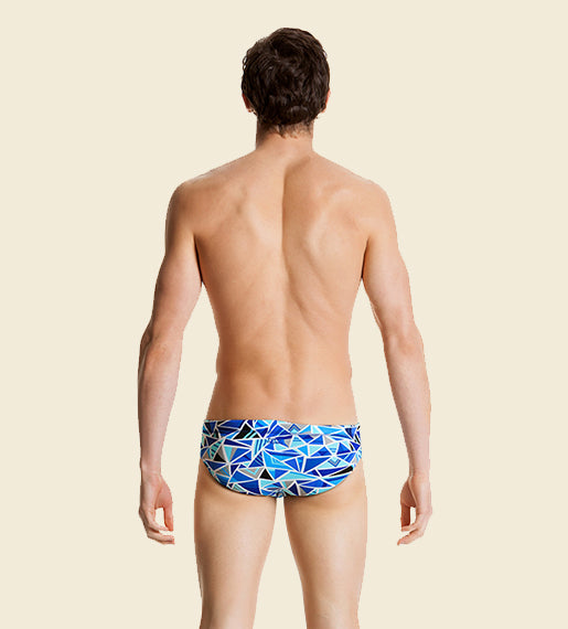 Shattered - Funky Trunks Classic Swim Brief