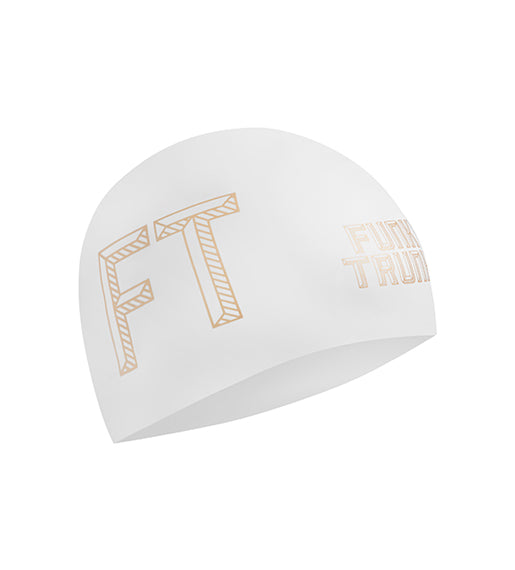 FT Stencilled - Funky Trunks Silicone Swim Cap