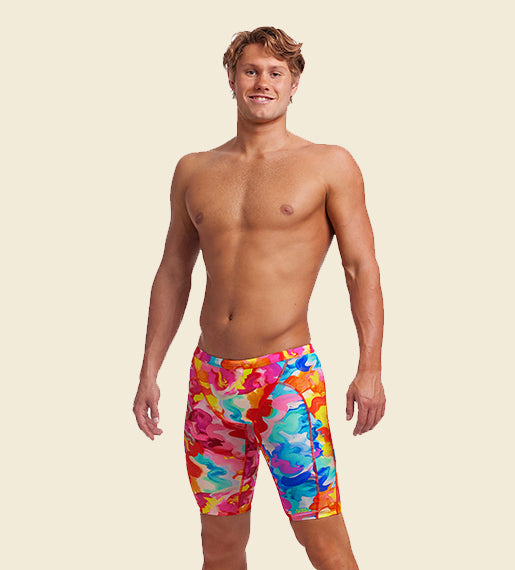 Messy Monet - Funky Trunks Training Jammers