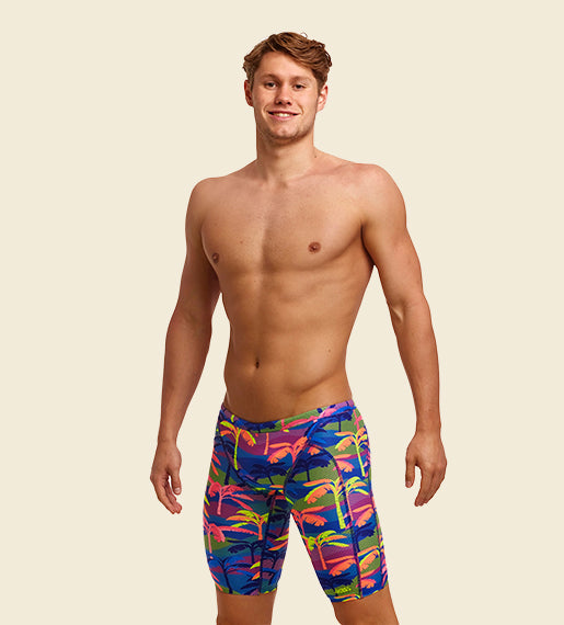 Palm A Lot - Funky Trunks Training Jammers