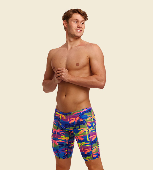 Palm A Lot - Funky Trunks Training Jammers