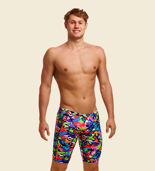 Sharp Edges - Funky Trunks Training Jammers