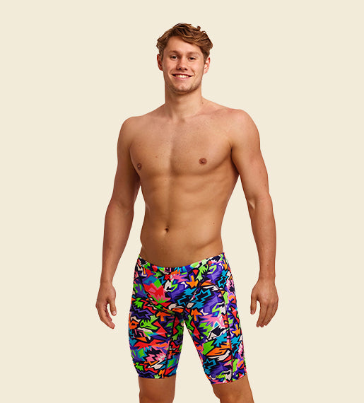 Sharp Edges - Funky Trunks Training Jammers