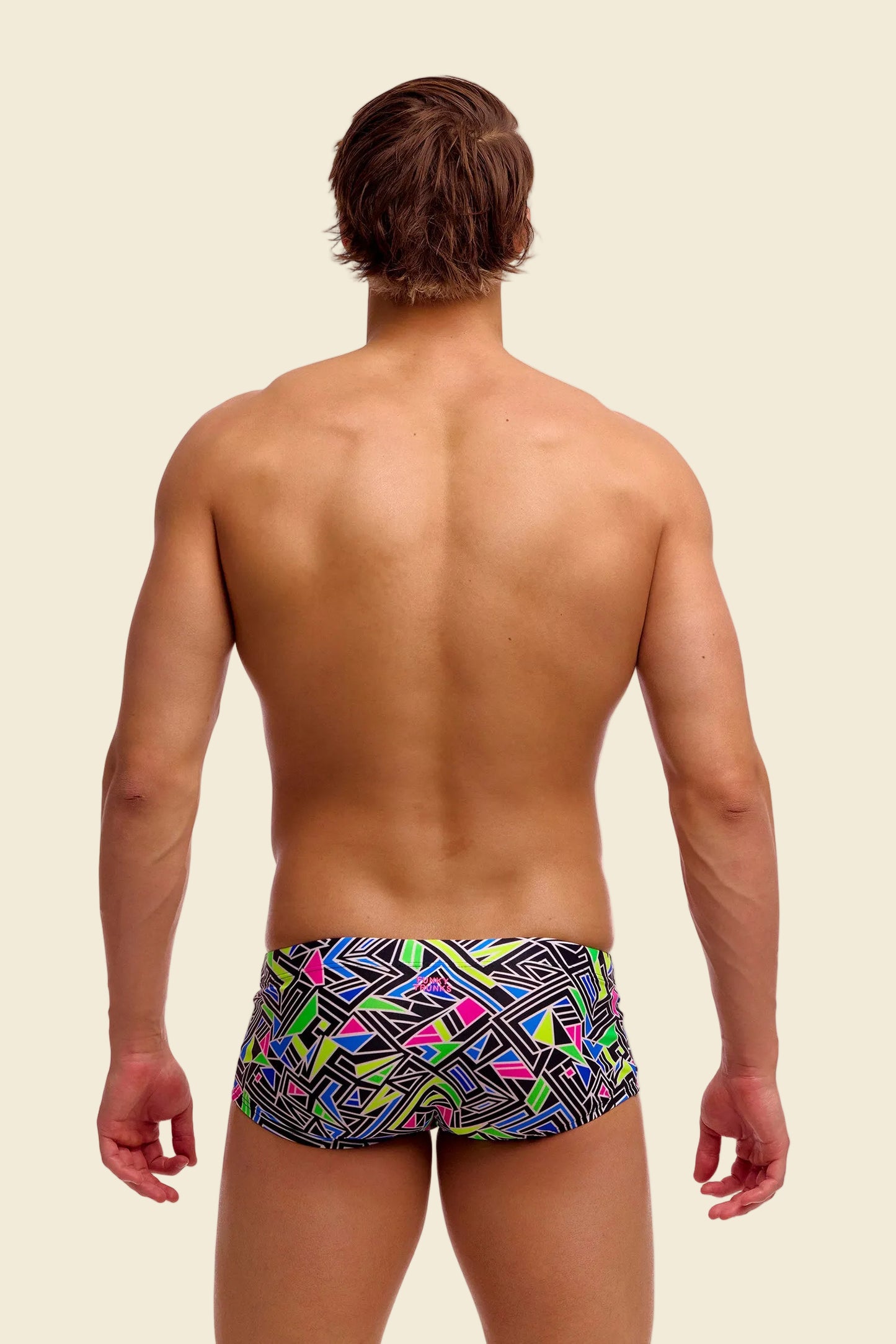 Bits Of Peace - Funky Trunks Classic Swim Trunks