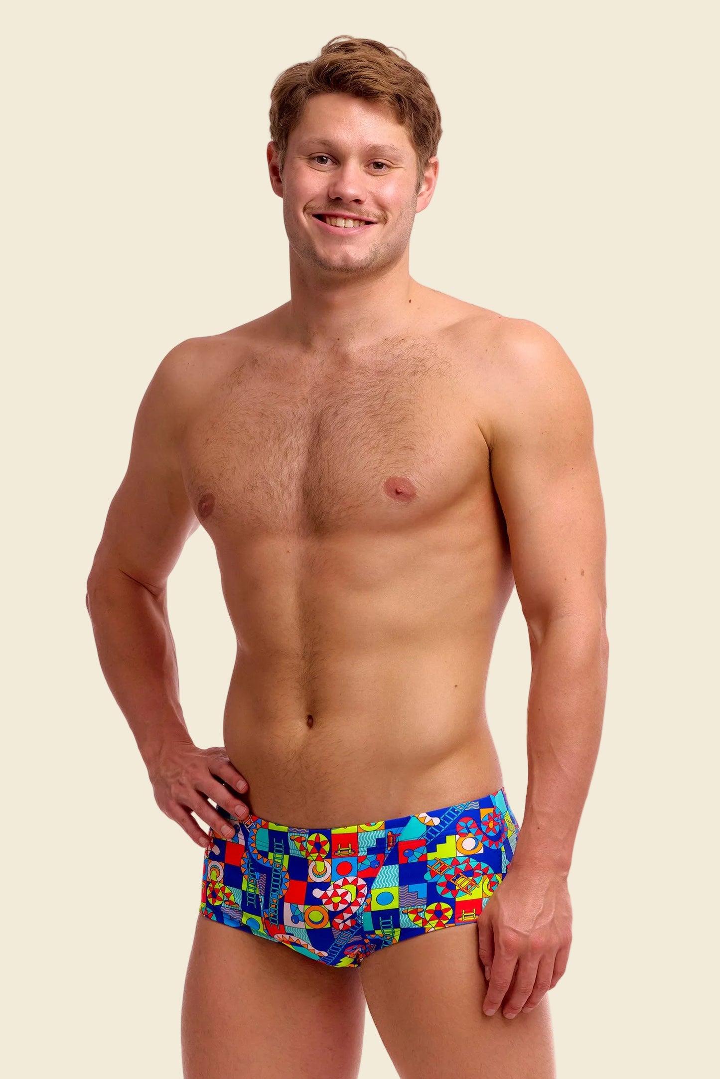 Bored Games - Funky Trunks Classic Swim Trunks