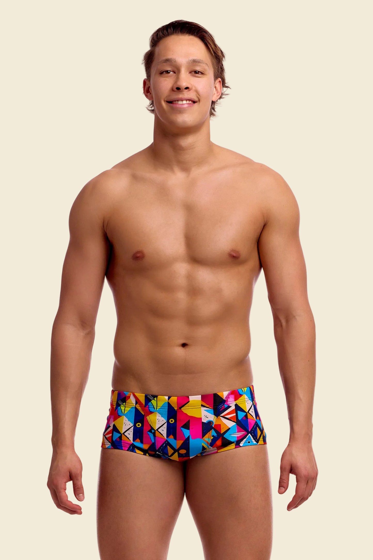 Broken Blox - Funky Trunks Classic Swim Trunks