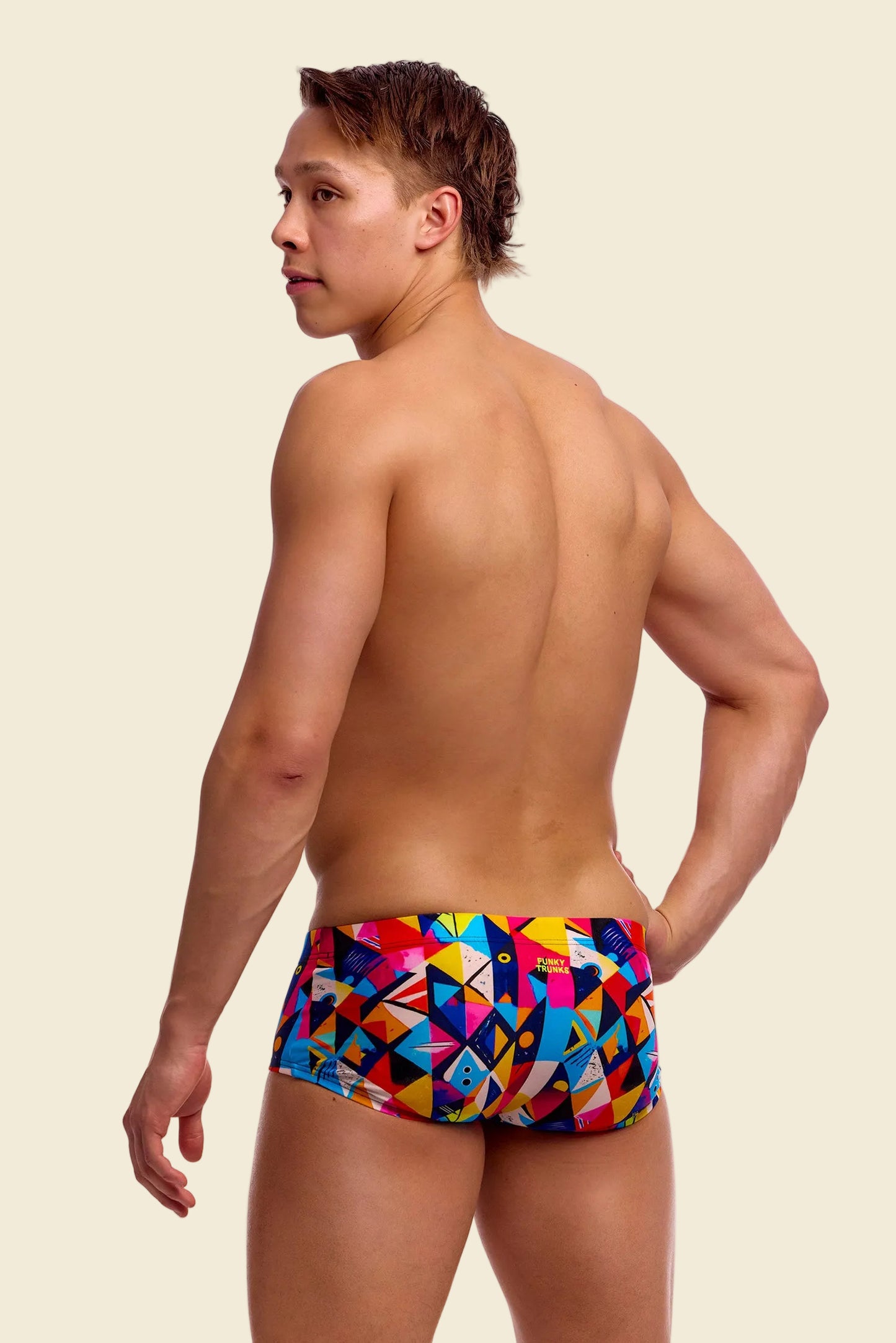 Broken Blox - Funky Trunks Classic Swim Trunks