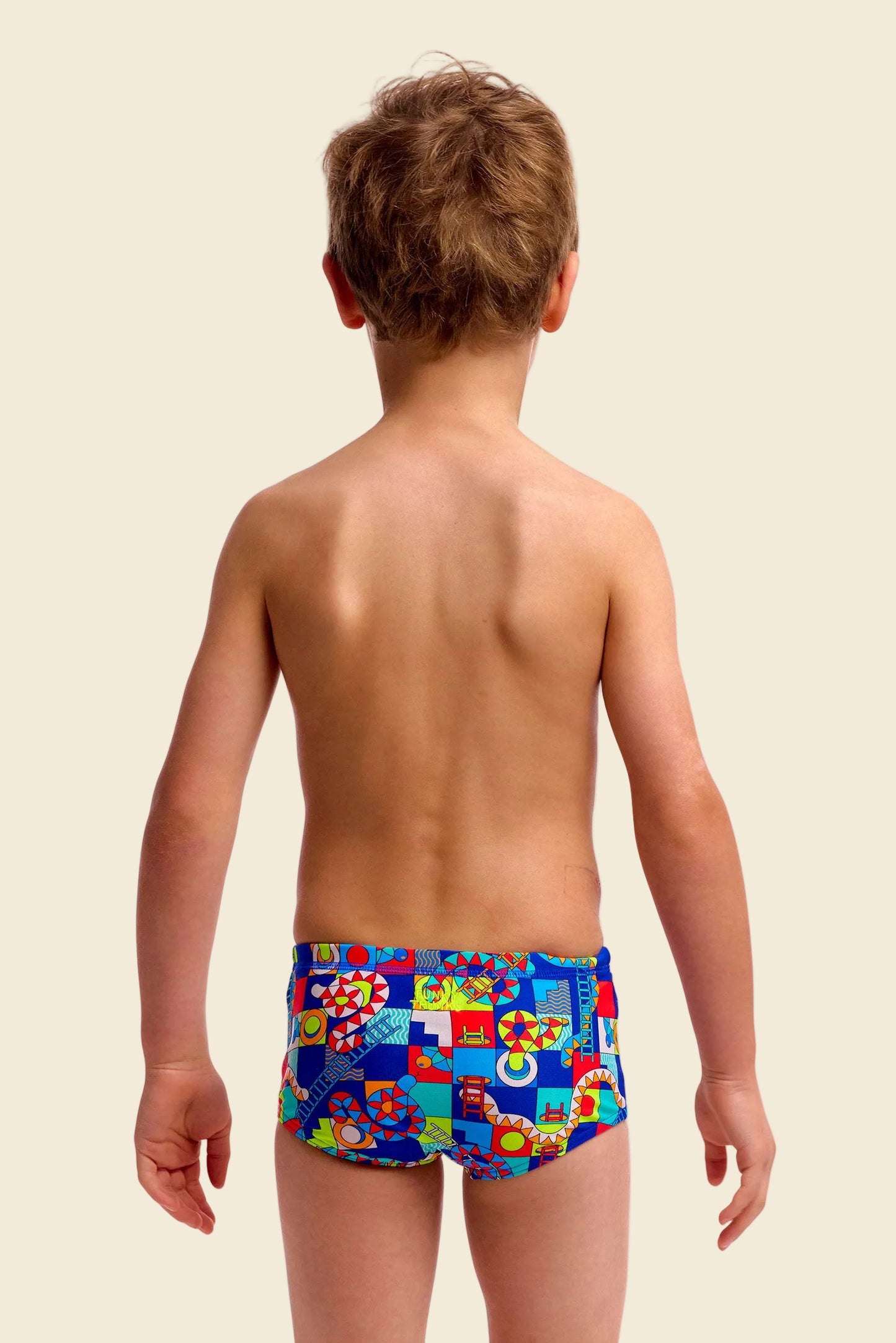 Bored Games - Funky Trunks Toddler Boys' Printed Trunks