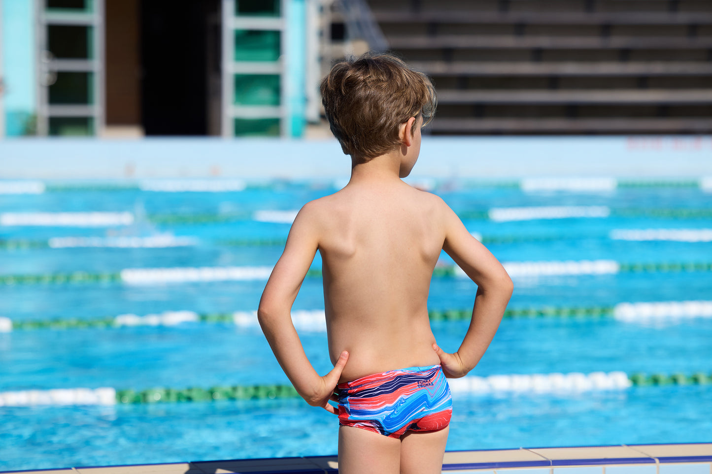 Wave Craze - Funky Trunks Toddler Boys' Printed Trunks