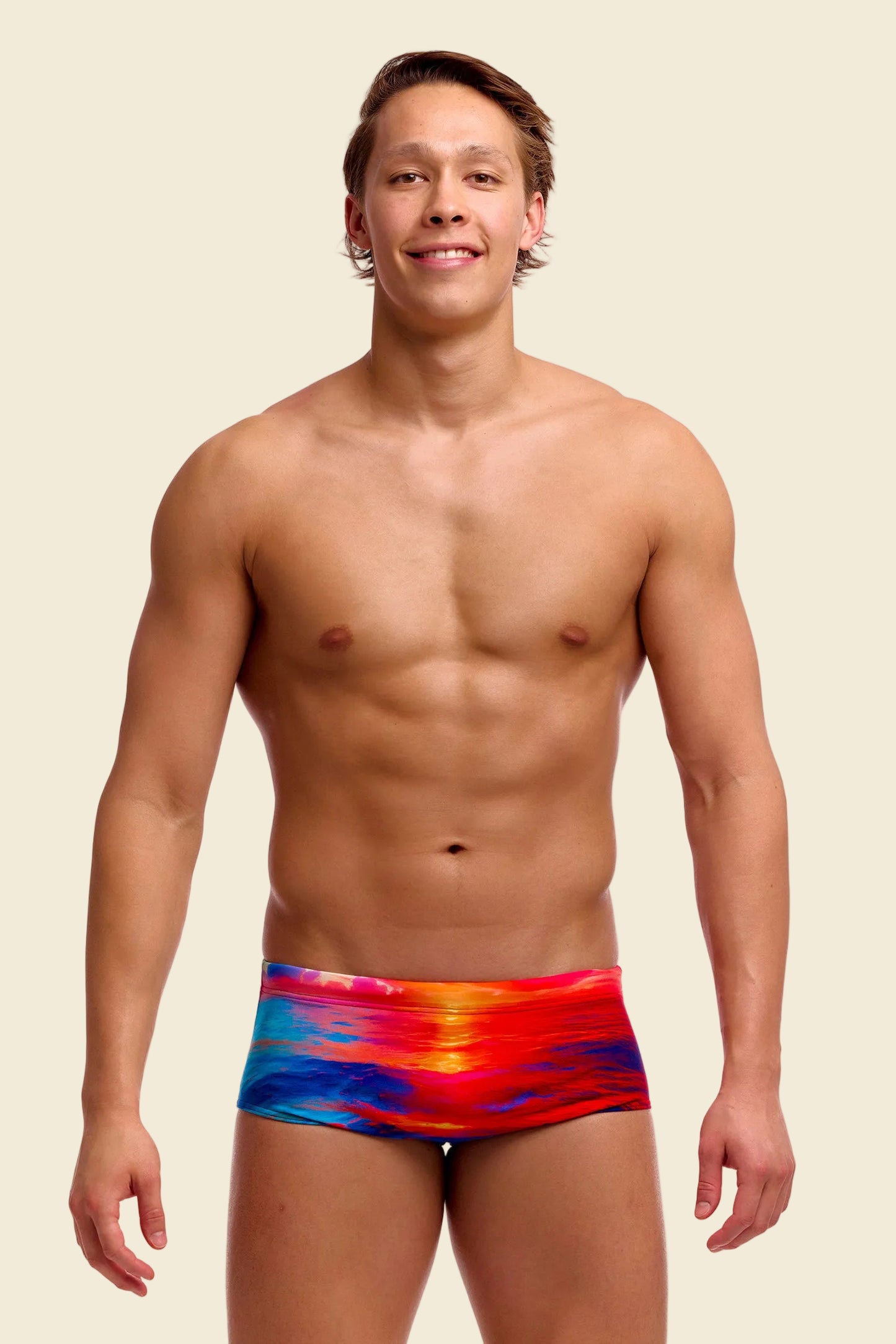 Sunset Delight - Funky Trunks Sidewinder Trunks
