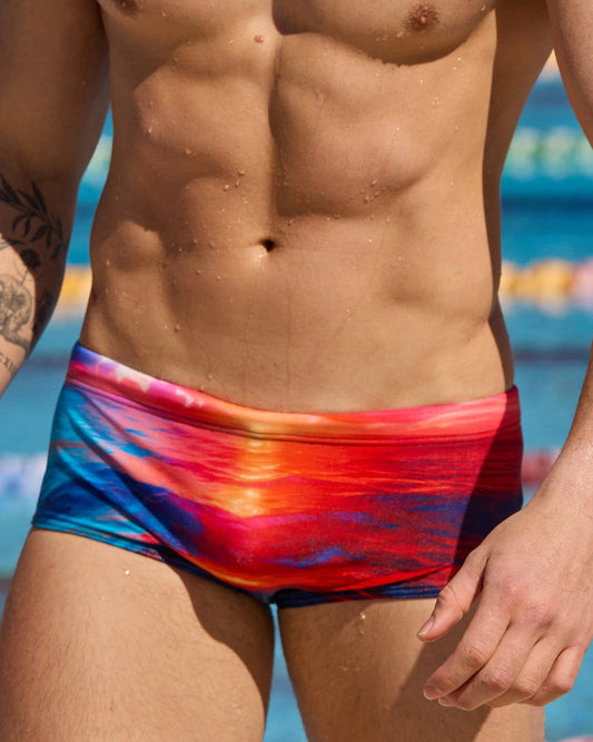 Sunset Delight - Funky Trunks Sidewinder Trunks