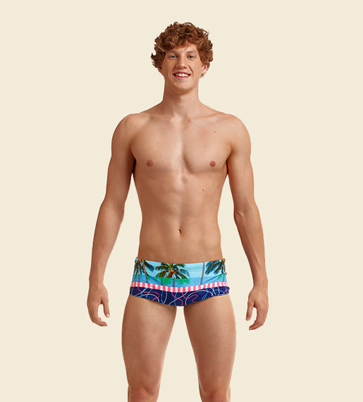 Lunchtime Dip - Funky Trunks Sidewinder Trunks