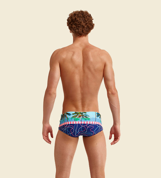 Lunchtime Dip - Funky Trunks Sidewinder Trunks