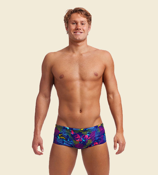 Oyster Saucy - Funky Trunks Sidewinder Trunks
