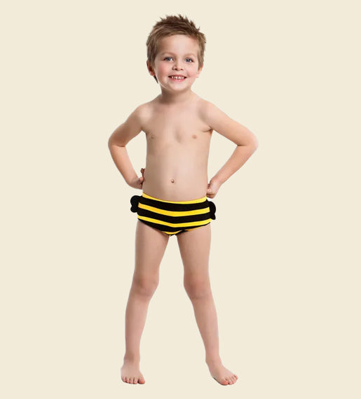 The Bumble Bee - Funky Trunks Toddler Boys' Printed Trunks