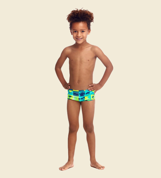 Pop Tropo - Funky Trunks Toddler Boys' Printed Trunks