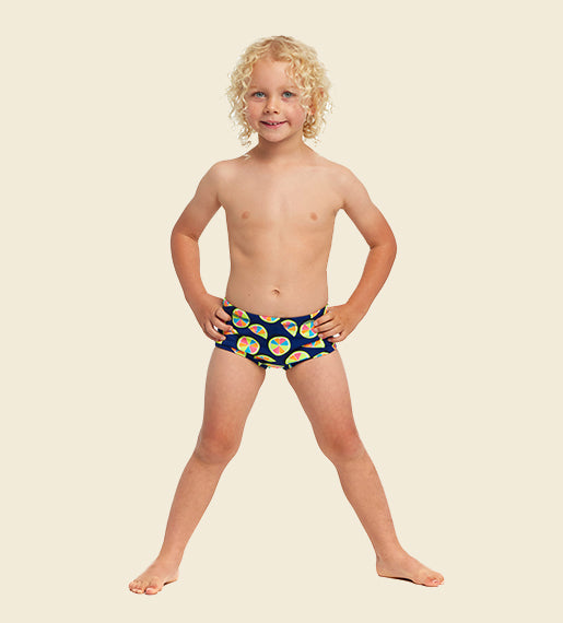 You Lemon - Funky Trunks Toddler Boys' Printed Trunks