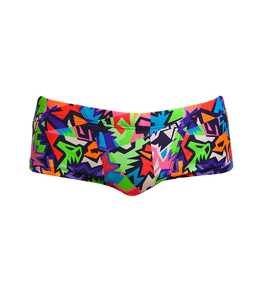 Sharp Edges - Funky Trunks Classic Swim Trunks