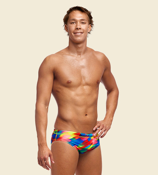 Stroked - Funky Trunks Classic Swim Brief