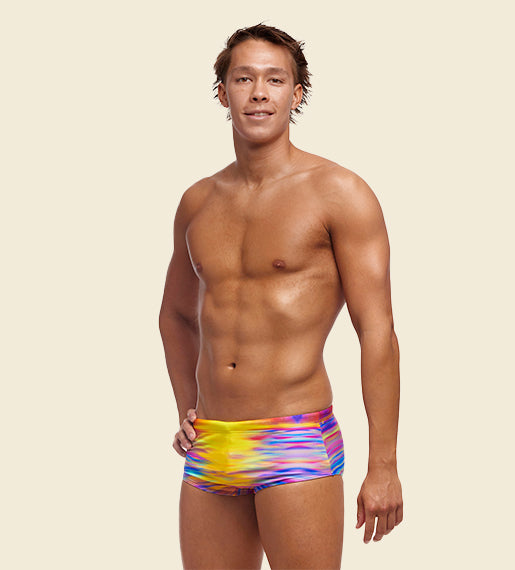 Darkinjung Sunset - Funky Trunks Sidewinder Trunks